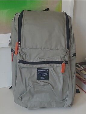 MARIMEKKO Gray Backpack
